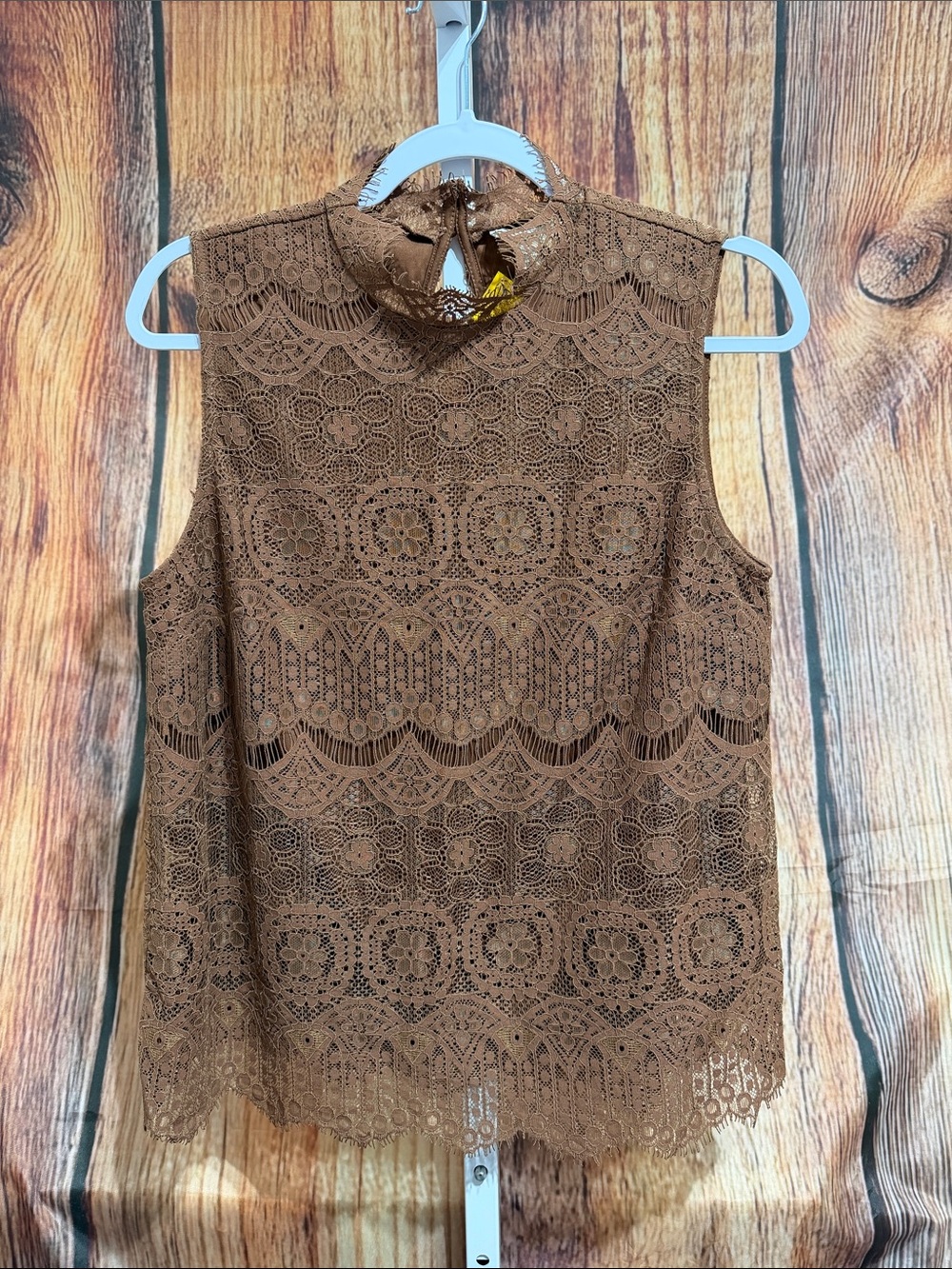 Cato Sleeveless lace Blouse Size M
